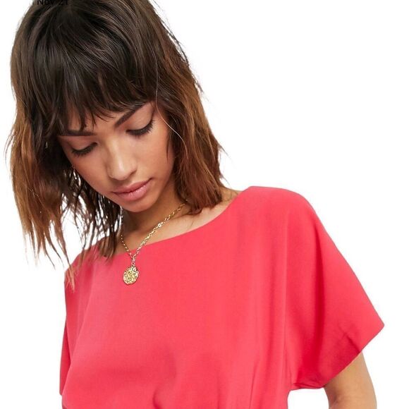 NWOT Closet London midi kimono dress with belt - Picture 4 of 10